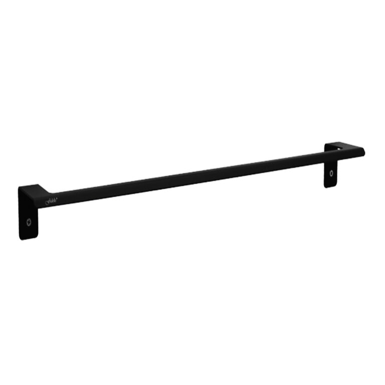 FAC-BK835016-Single-Towel-Bar-Ron-Series-Black