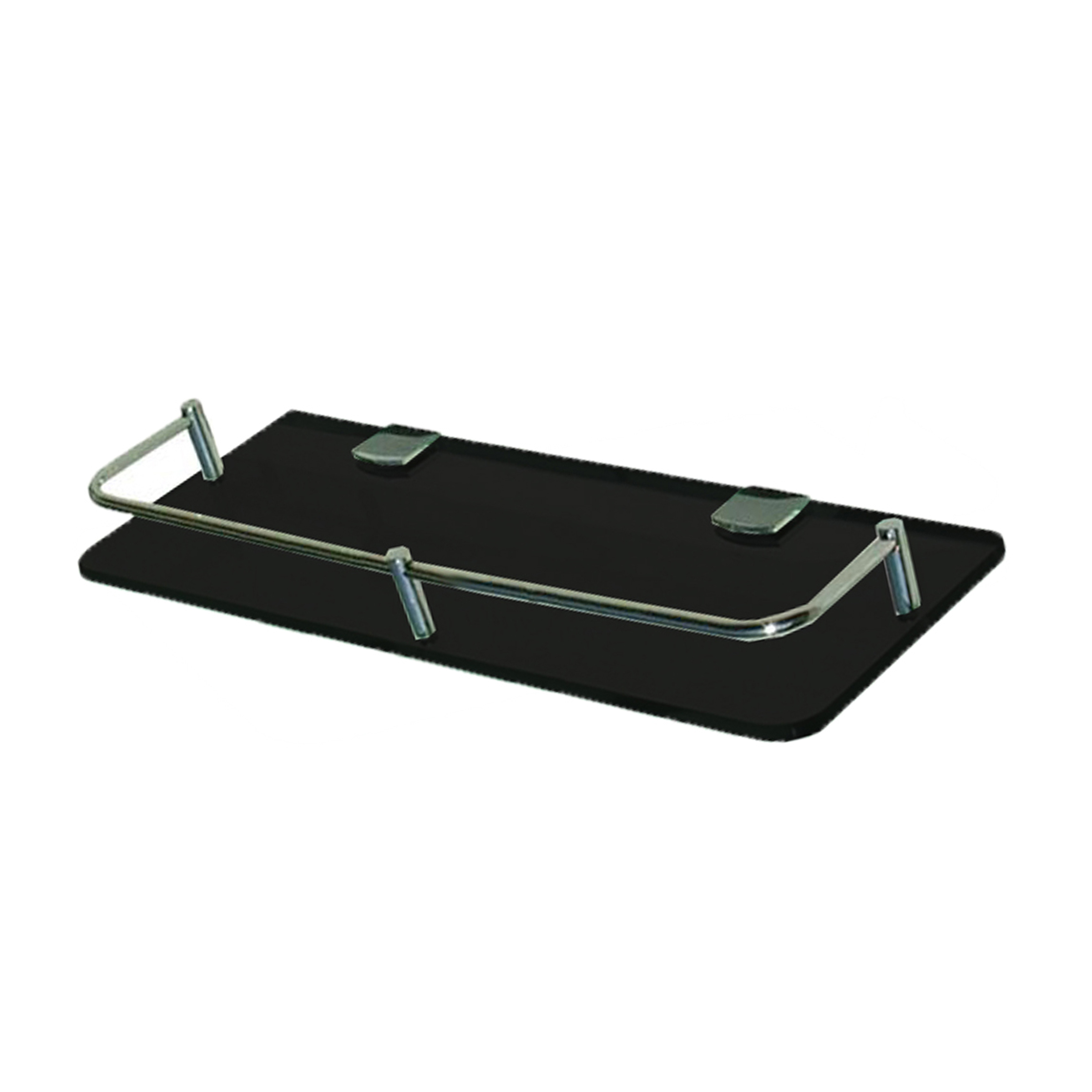 FG-0331-40BK-Glass-Shelf-Black