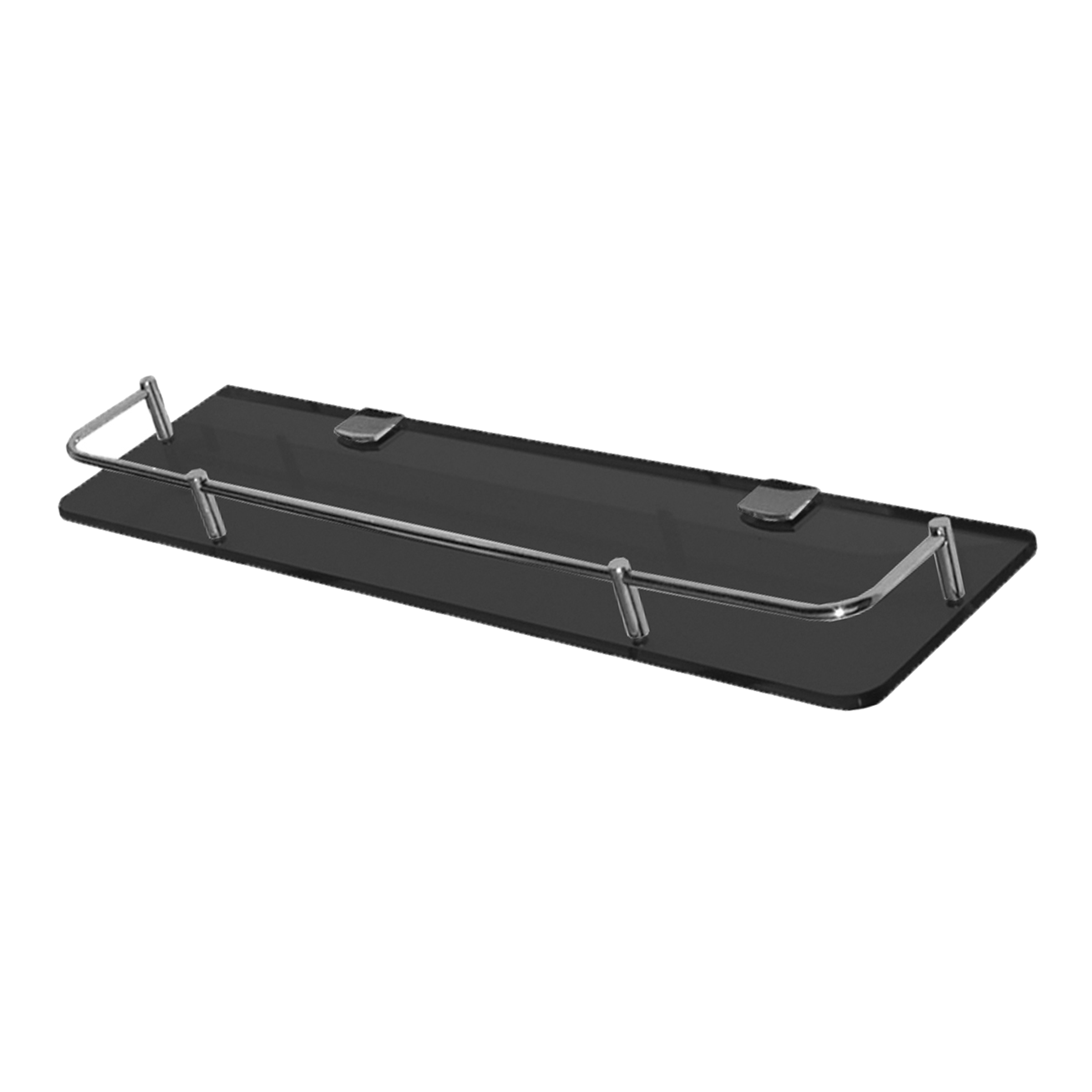 FG-0331BK-Glass-Shelf-Black