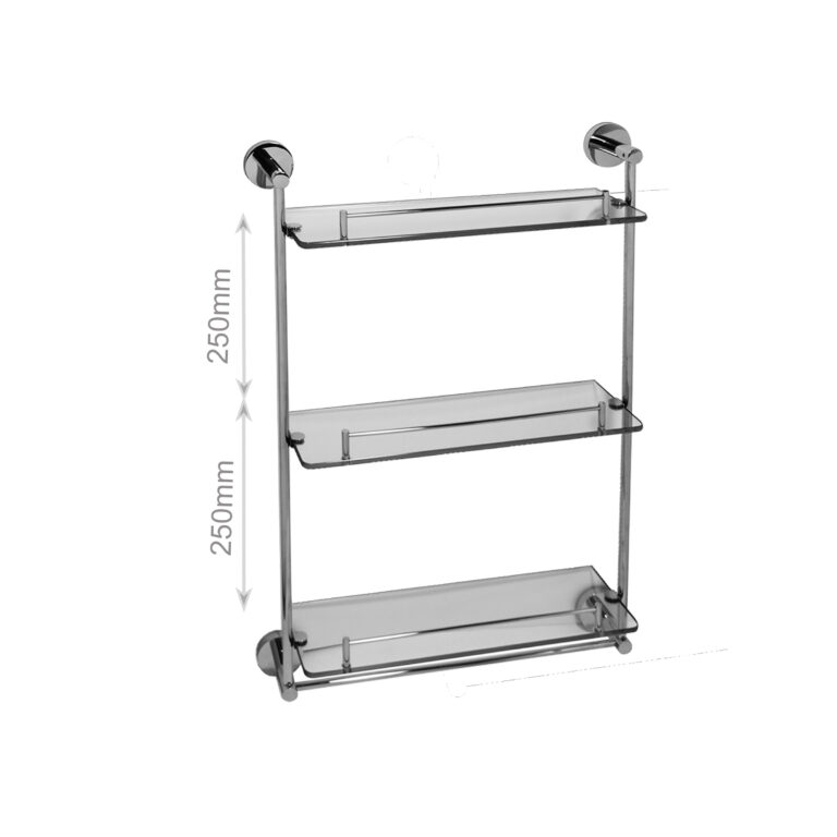 FG-3032-3-3-Tier-Glass-Shelf-Clear