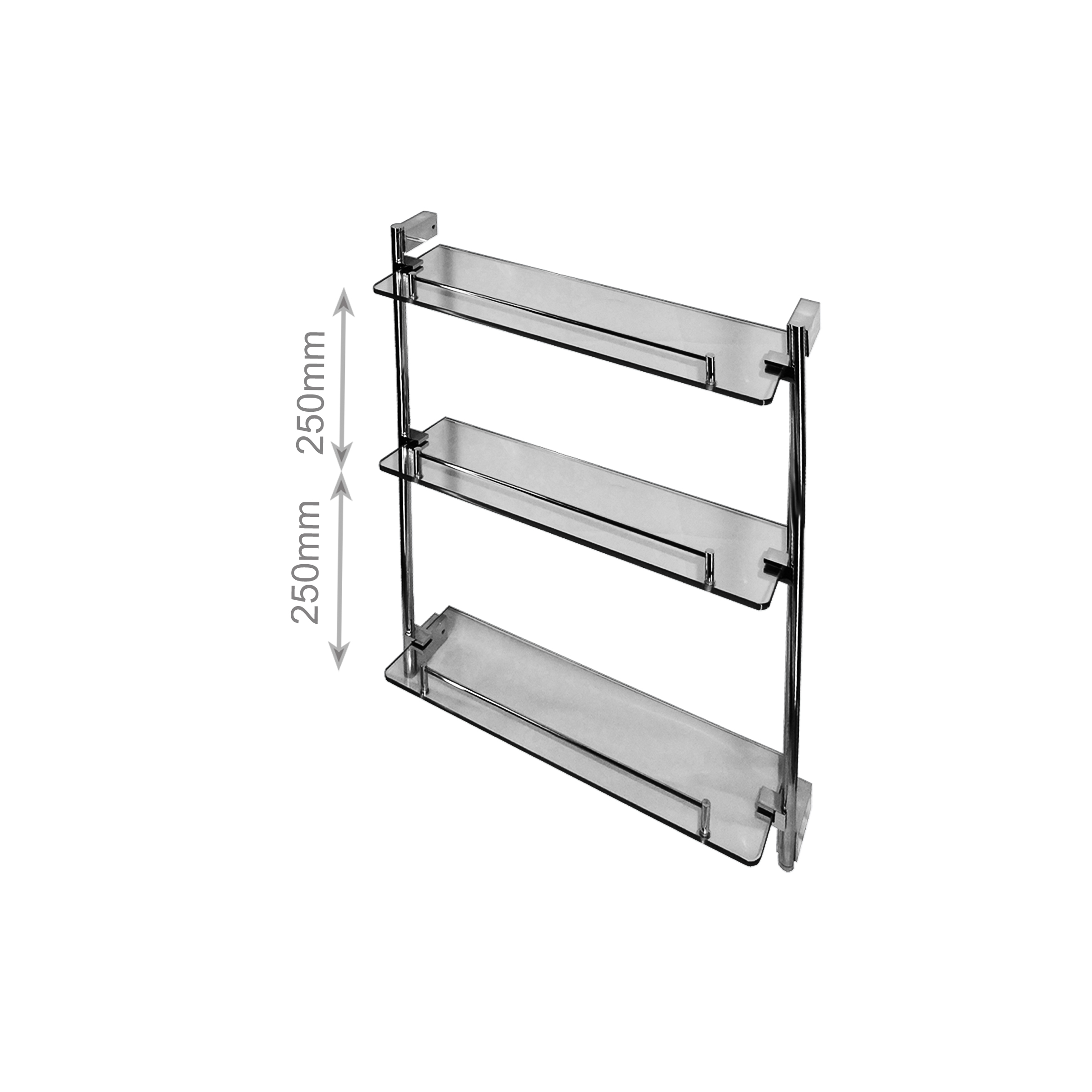 FG-3072-3-3-Tier-Glass-Shelf-Clear