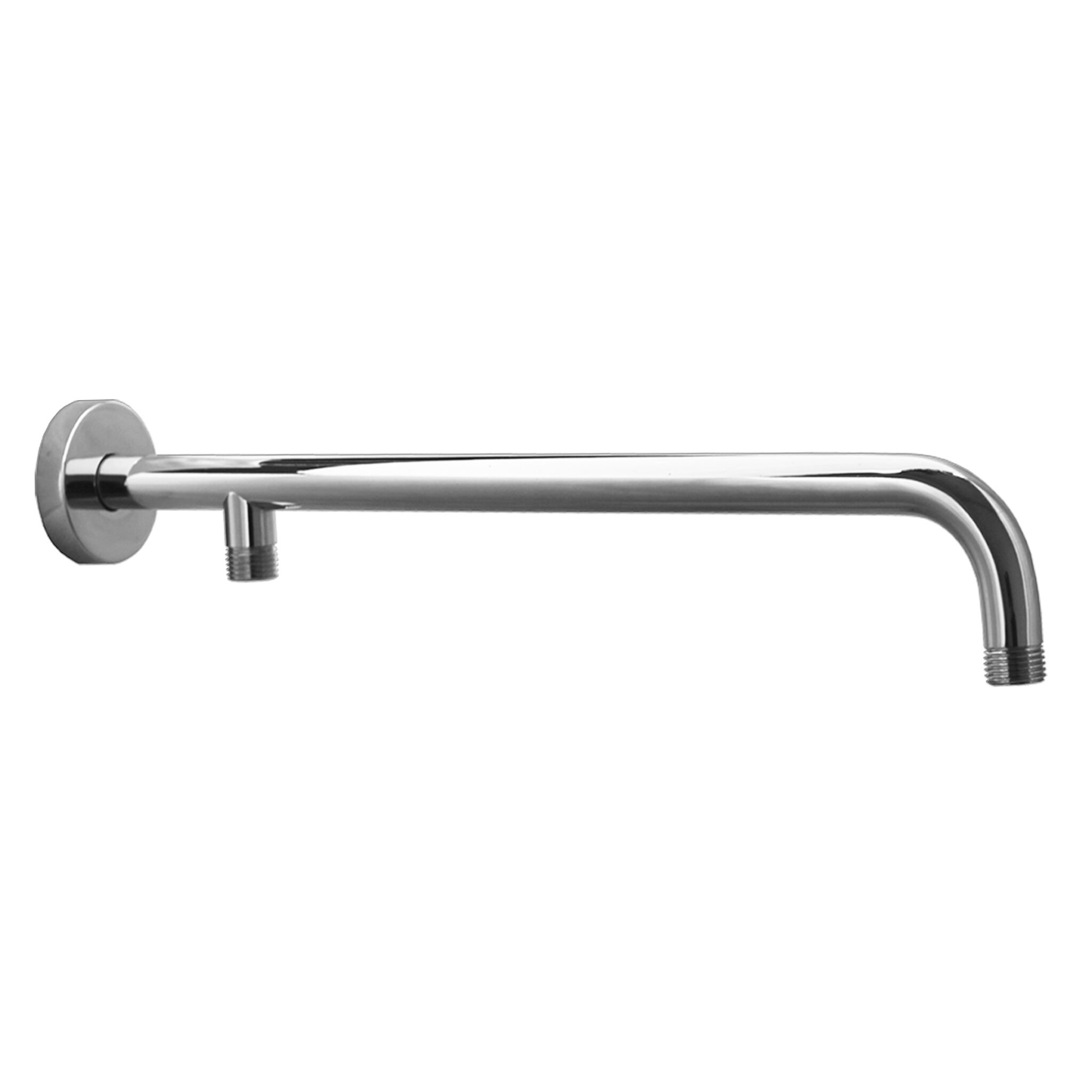 400mm Round Overhead Shower Arm (Exposed) Chrome (Brass) Fidelis