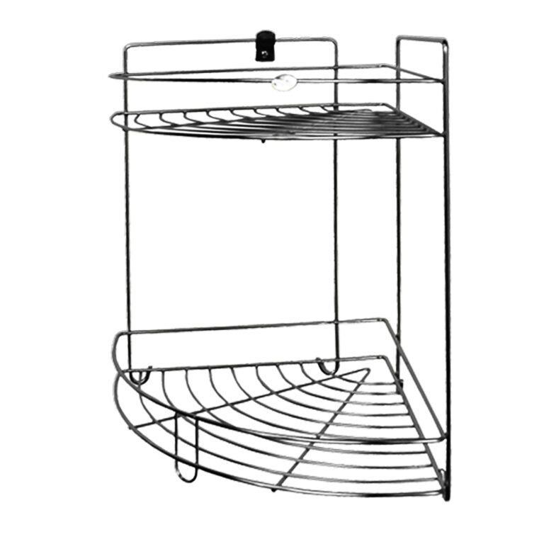 FT-9012-2-Tiers-R225-Corner-Rack-Wireware-Wall-Mount