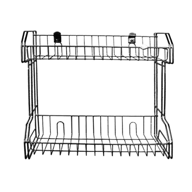 FT-9101-2-Tiers-Rectangular-Rack-Wireware-Wall-Mount